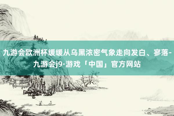 九游会欧洲杯缓缓从乌黑浓密气象走向发白、寥落-九游会j9·游戏「中国」官方网站